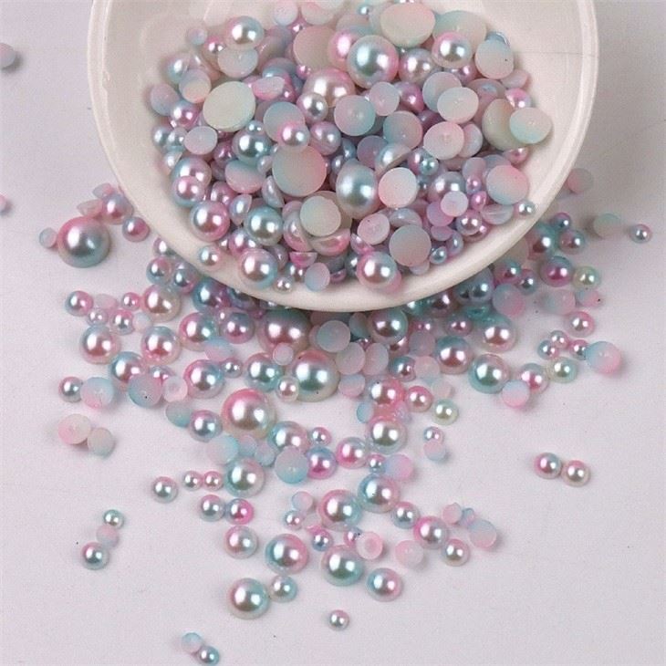 Personalized pinkStone Abs Pearl